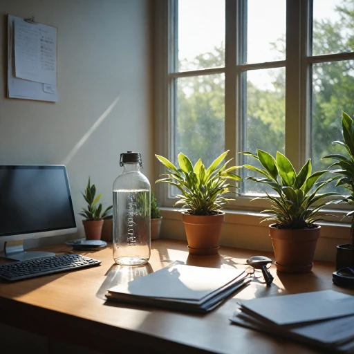 L'importance de rester hydraté au travail